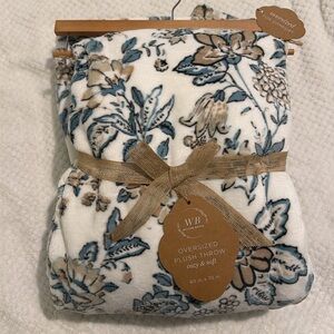 OVERSIZED PLUSH THROW BLANKET COZY & SOFT